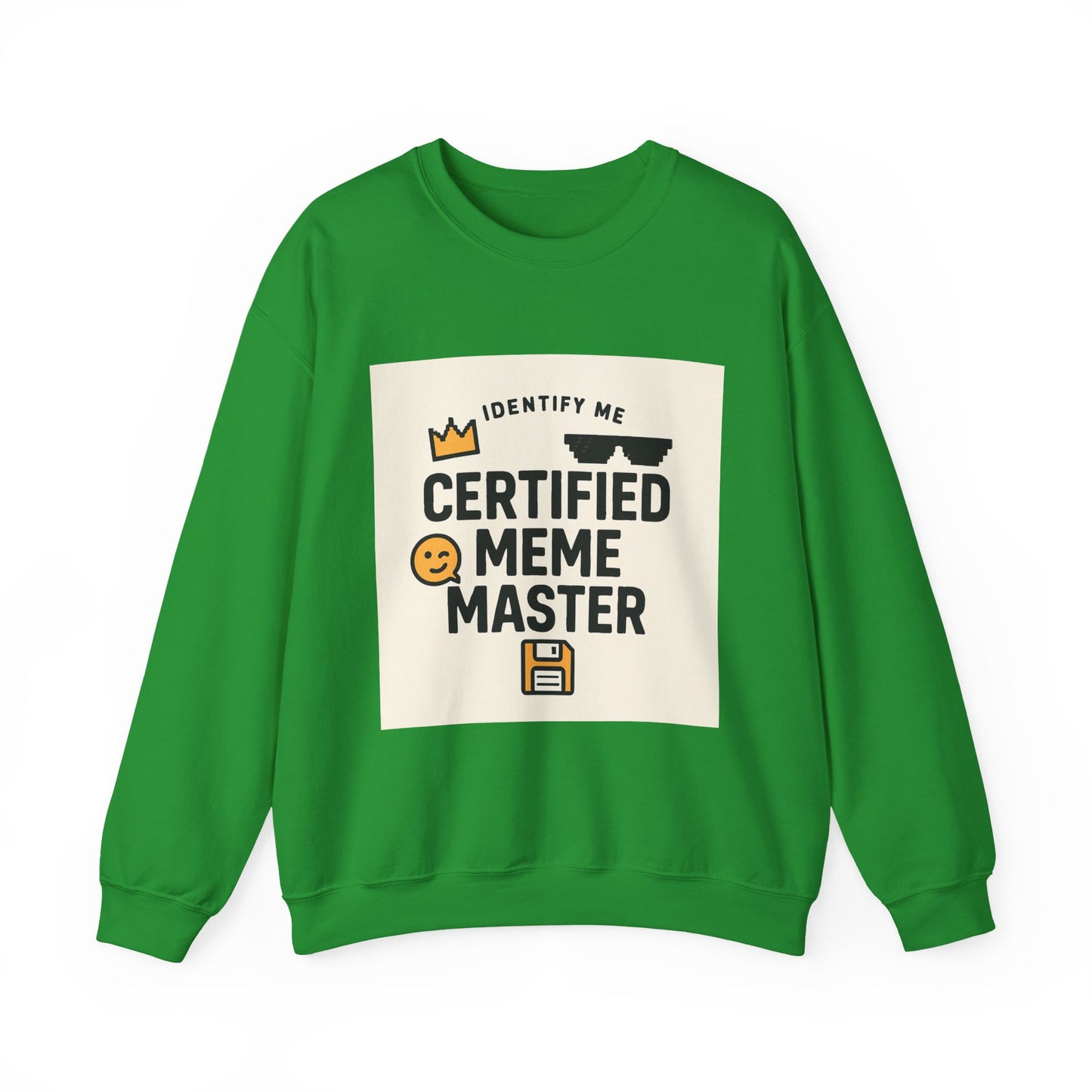 Certified Meme Master Unisex sweatshirt | funny internet meme design | Office | Tech | Online Chat | Trend
