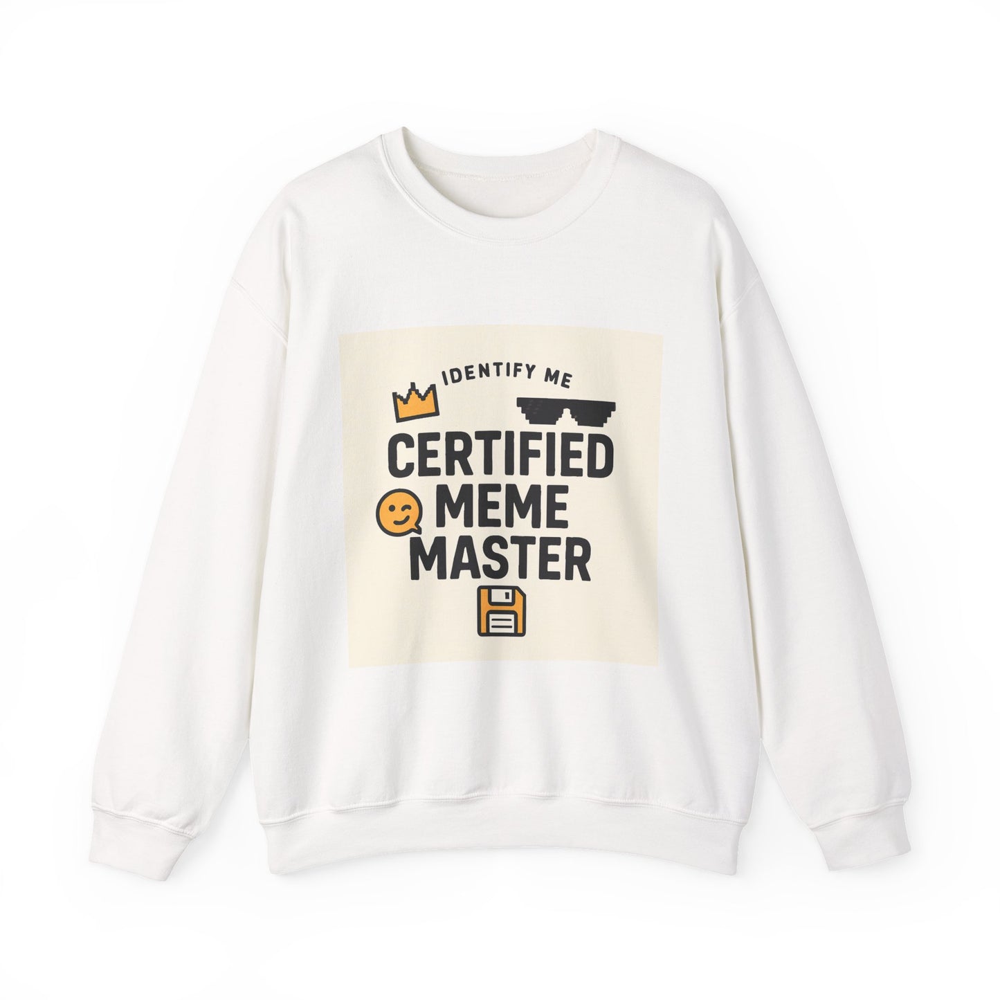 Certified Meme Master Unisex sweatshirt | funny internet meme design | Office | Tech | Online Chat | Trend
