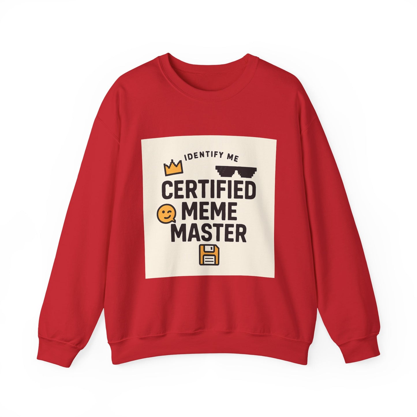 Certified Meme Master Unisex sweatshirt | funny internet meme design | Office | Tech | Online Chat | Trend