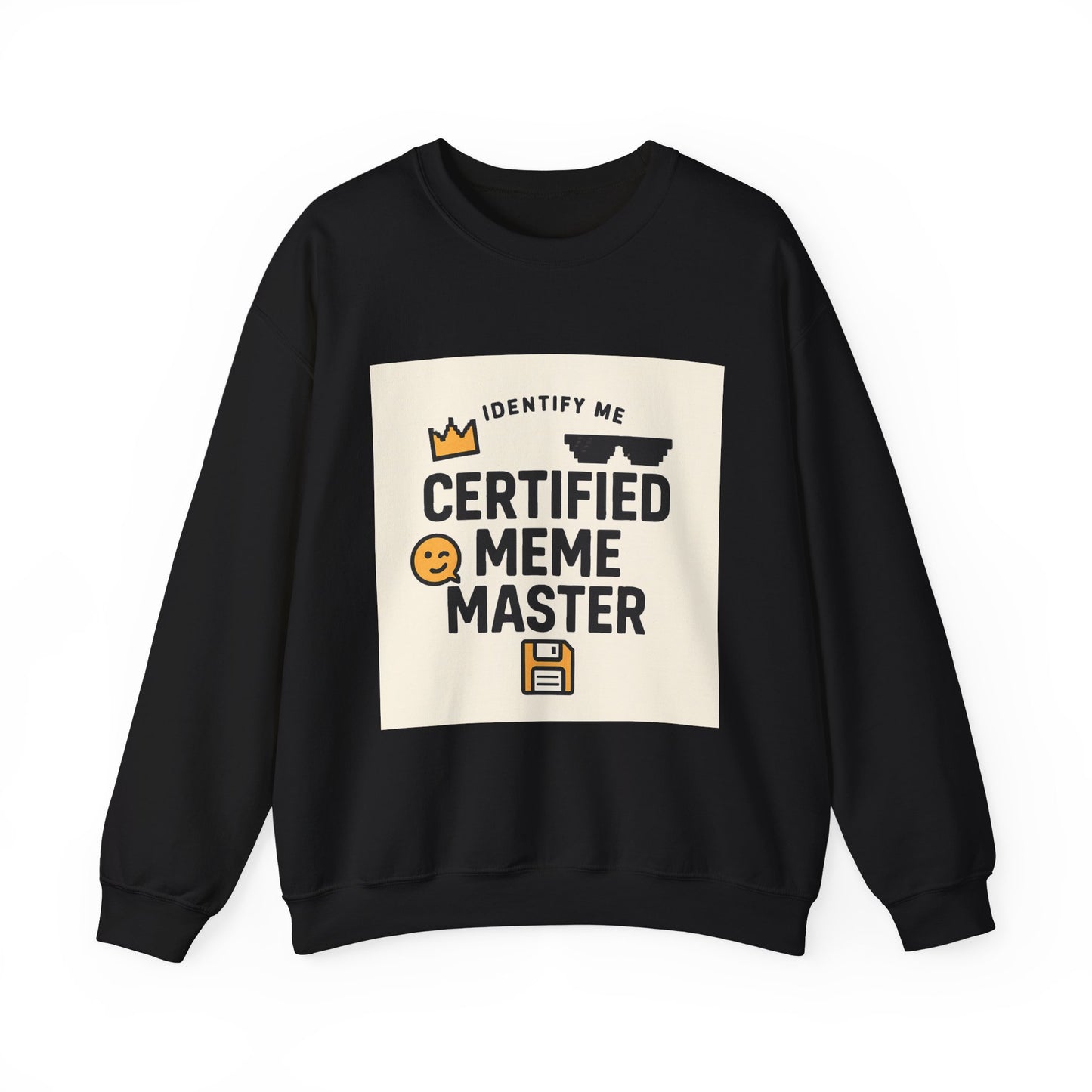 Certified Meme Master Unisex sweatshirt | funny internet meme design | Office | Tech | Online Chat | Trend