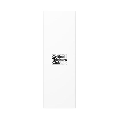 Critical Thinkers Club Canvas, Matte Stretched Art | Nerd Humor, Processing Moment