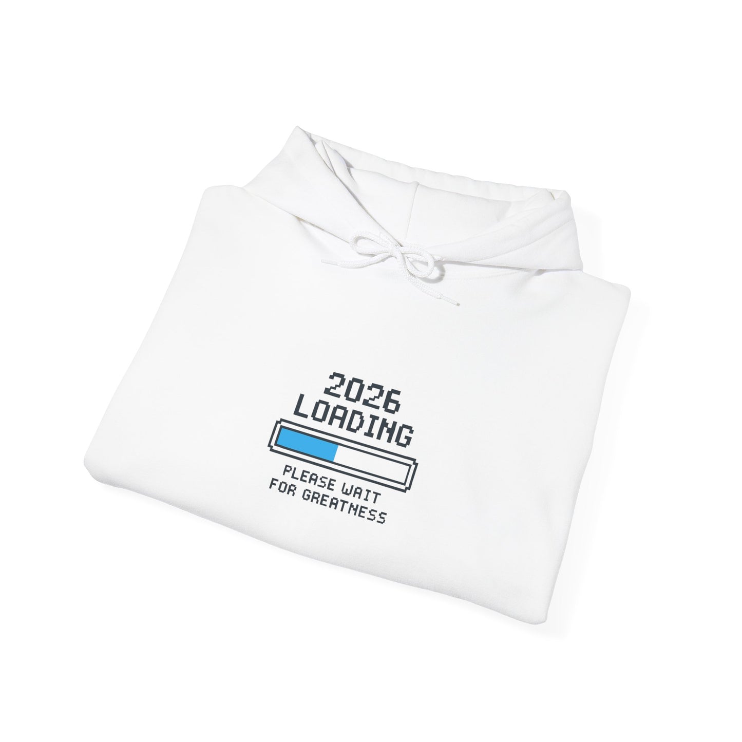 2026 Landing progress bar Hoodie | Please Wait For Greatness Unisex sweatshirt | Party | Get together | Office | Life