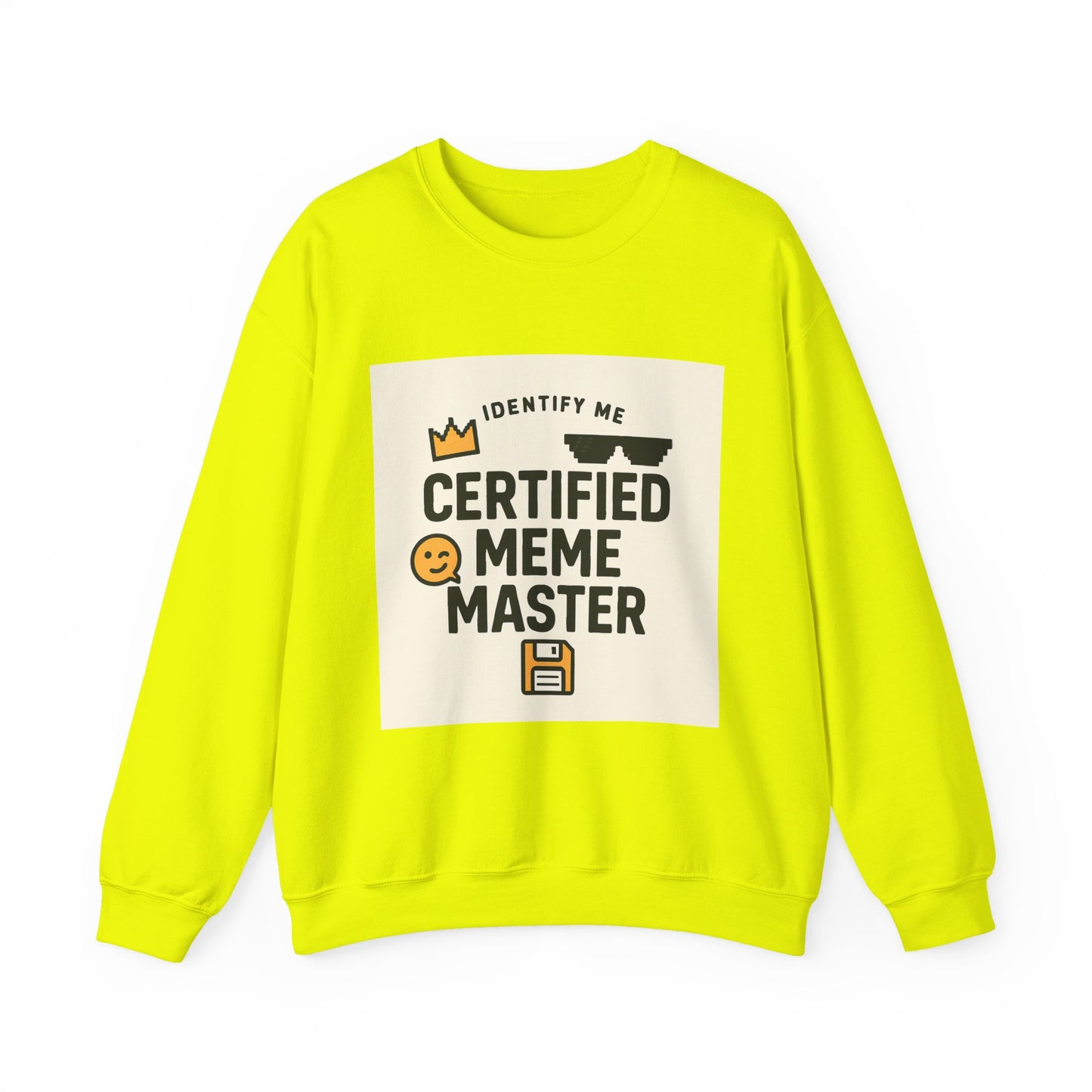Certified Meme Master Unisex sweatshirt | funny internet meme design | Office | Tech | Online Chat | Trend
