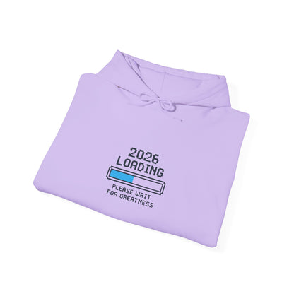 2026 Landing progress bar Hoodie | Please Wait For Greatness Unisex sweatshirt | Party | Get together | Office | Life