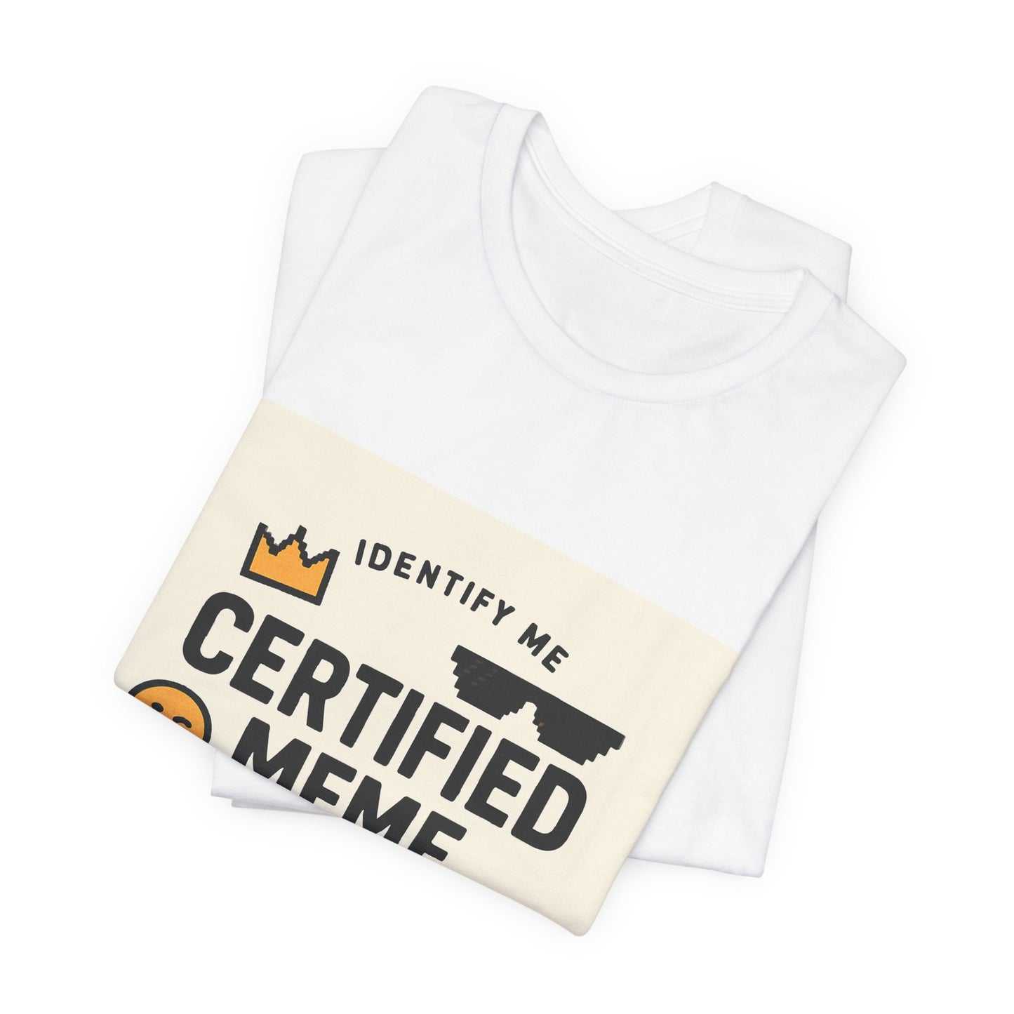 Certified Meme Master Unisex T-Shirt | Funny Internet Graphic Unisex Tee | Office | Cafe | Shopping | Tech