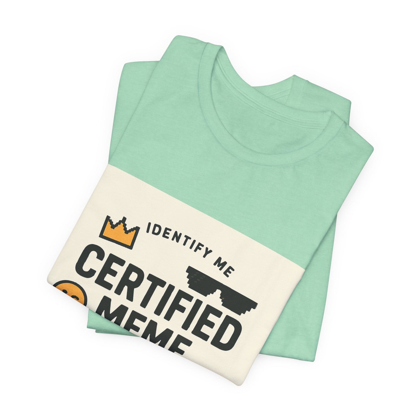 Certified Meme Master Unisex T-Shirt | Funny Internet Graphic Unisex Tee | Office | Cafe | Shopping | Tech