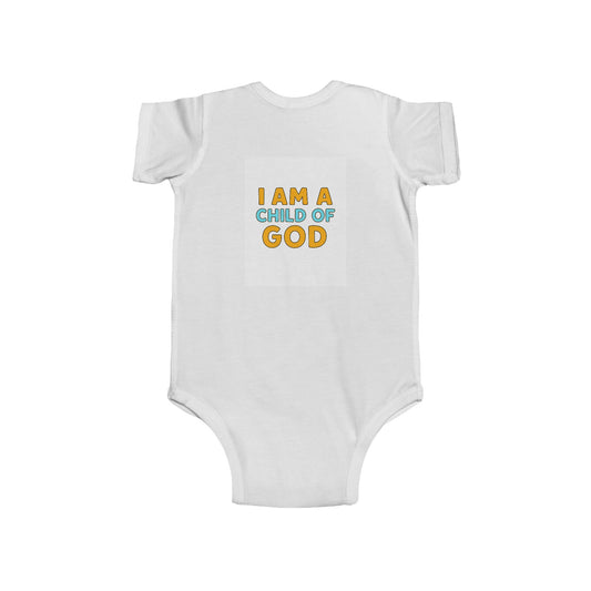 Child of God Infant Bodysuit, Baby Shower Gift, Religious Baby Clothes, Cute Infant Apparel, Christian Outfit for Newborns
