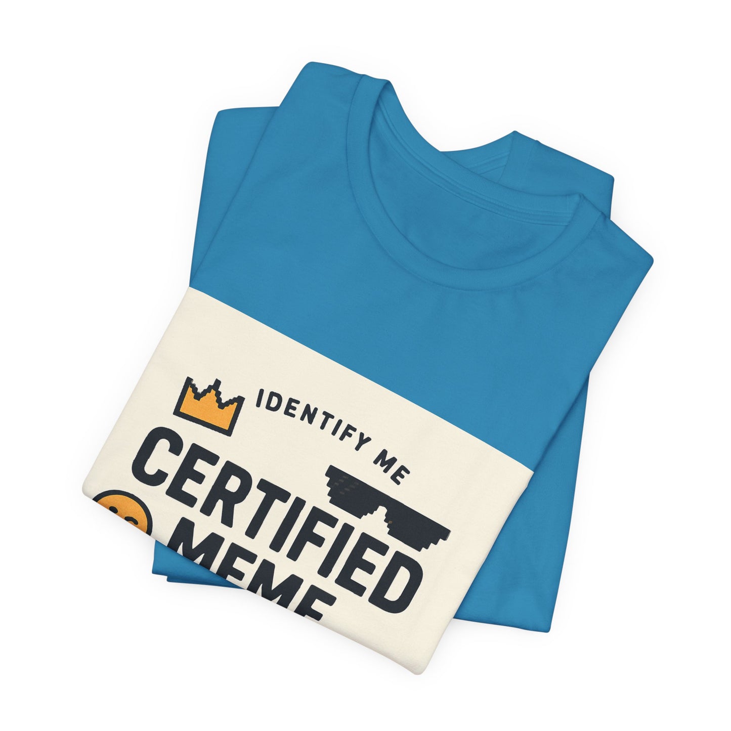 Certified Meme Master Unisex T-Shirt | Funny Internet Graphic Unisex Tee | Office | Cafe | Shopping | Tech