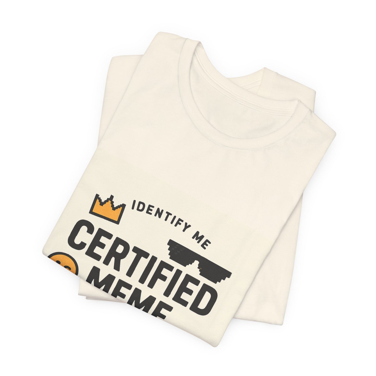 Certified Meme Master Unisex T-Shirt | Funny Internet Graphic Unisex Tee | Office | Cafe | Shopping | Tech