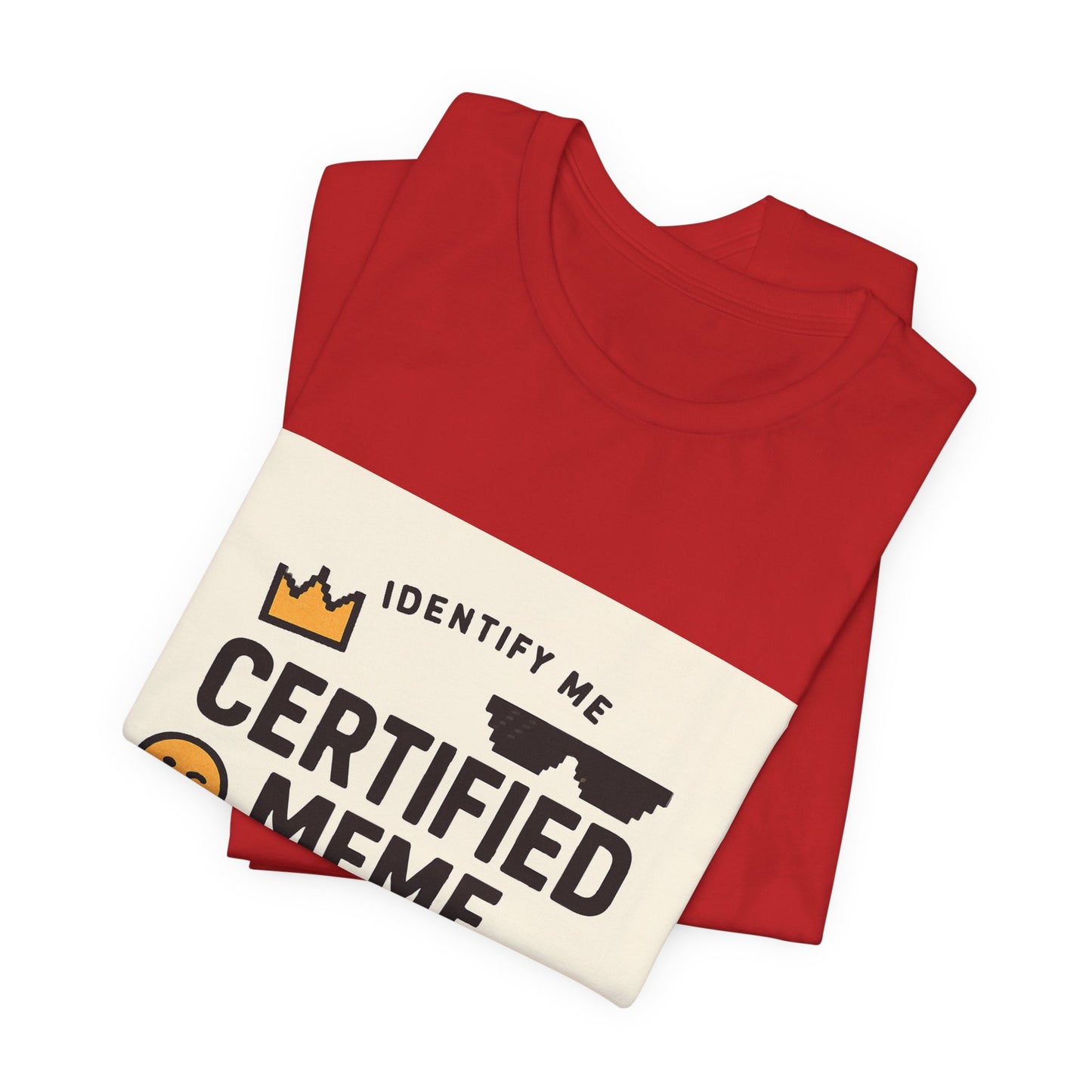 Certified Meme Master Unisex T-Shirt | Funny Internet Graphic Unisex Tee | Office | Cafe | Shopping | Tech
