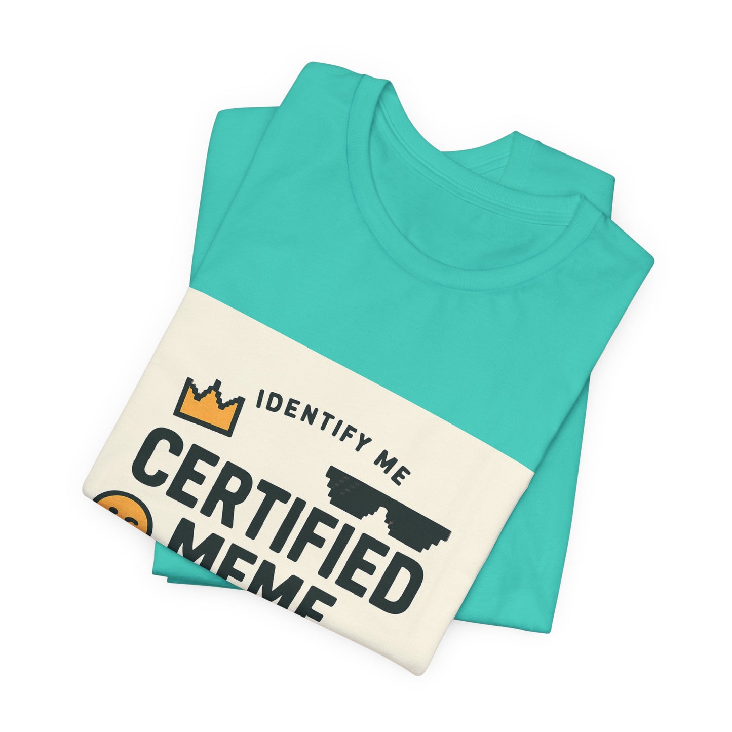 Certified Meme Master Unisex T-Shirt | Funny Internet Graphic Unisex Tee | Office | Cafe | Shopping | Tech